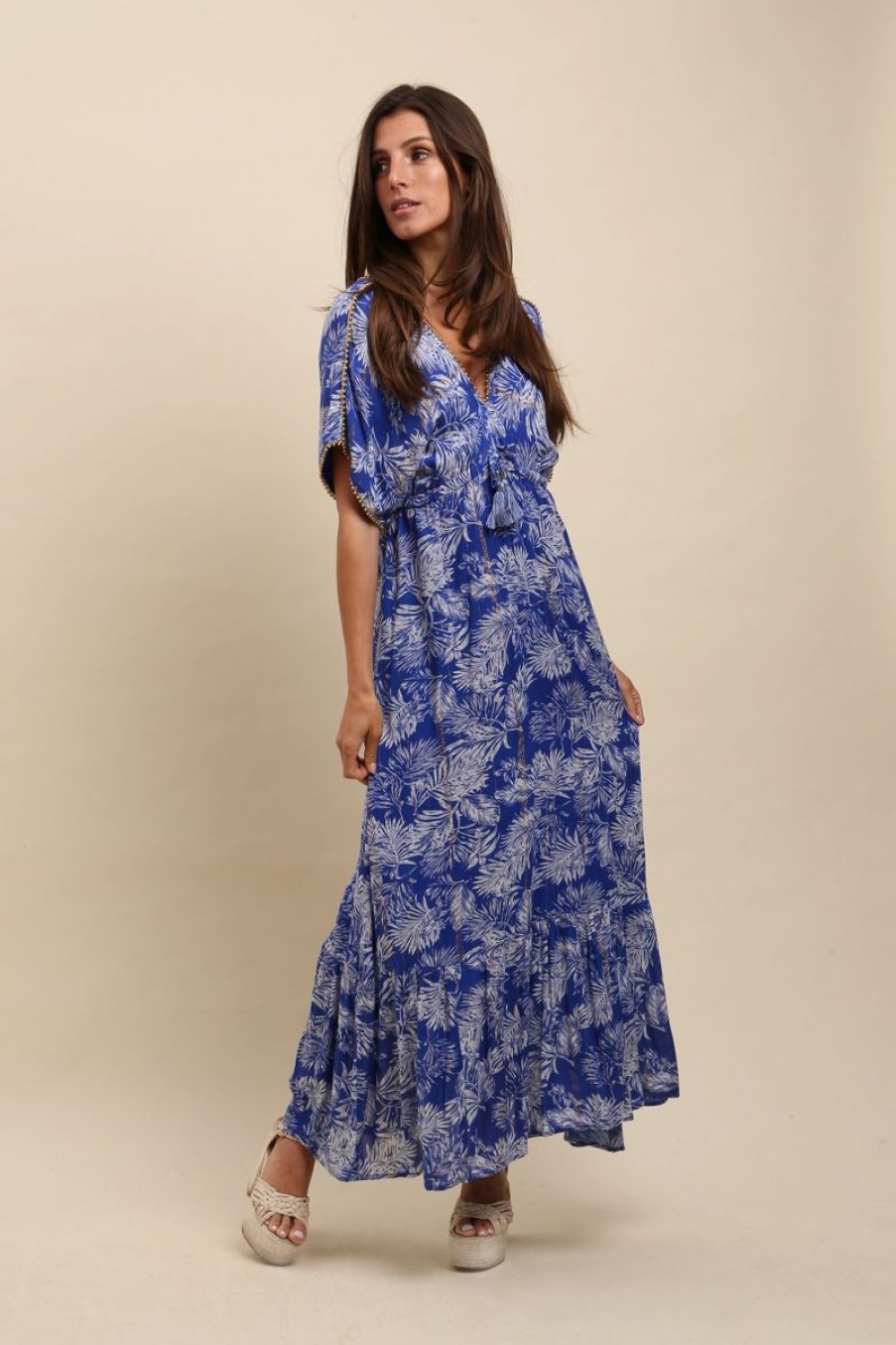 Robes Goa Paris | Nini Long (P40 Bleu)