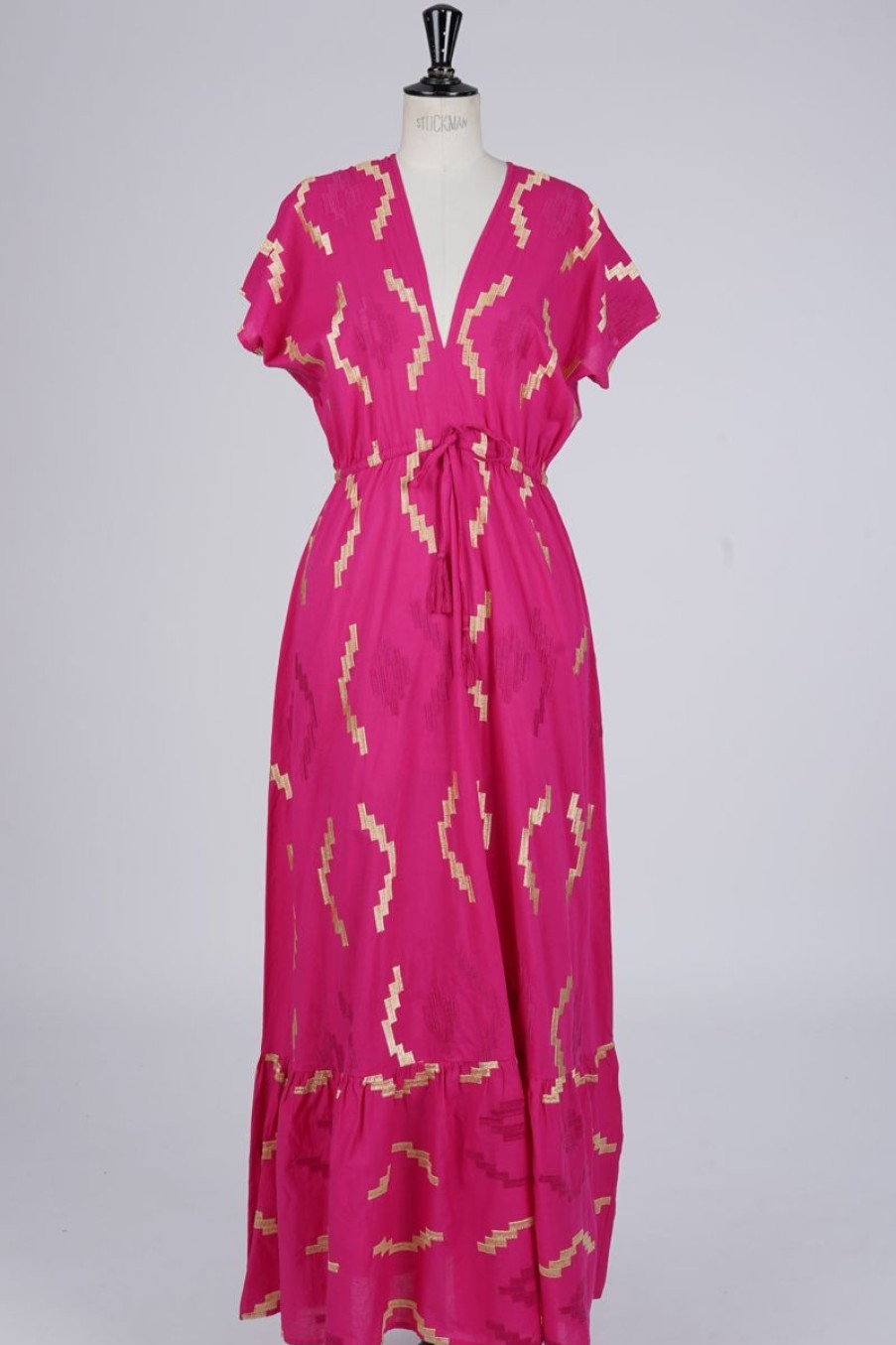 Robes Goa Paris | Sandy Long Fushia