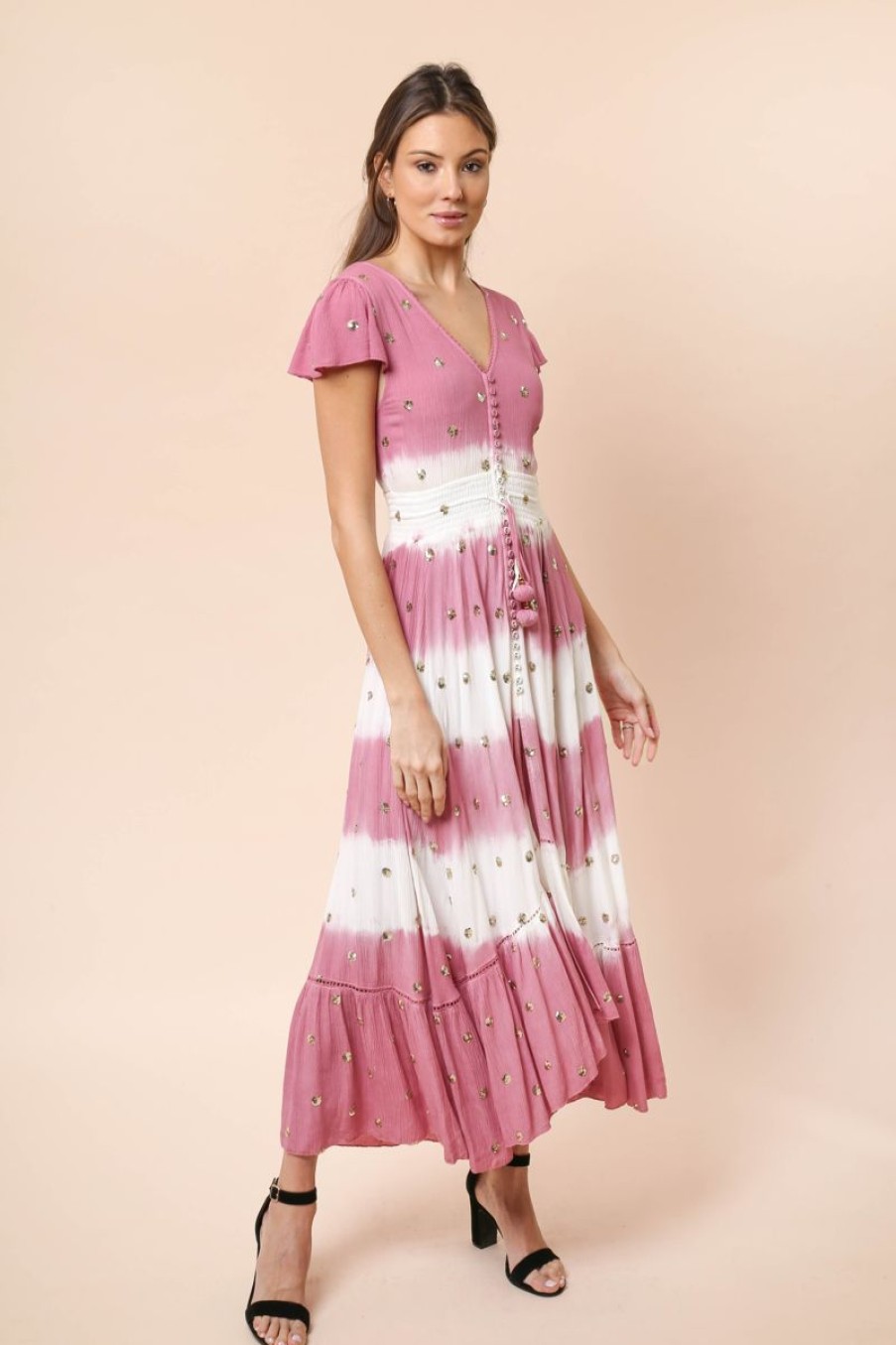 Robes Goa Paris | Lady Tie And Dye Rose